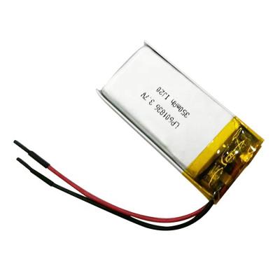 China OEM Lithium Ion Polymer Battery Waterproof Li Ion Battery 3.7 V 350mah Rechargeable for sale
