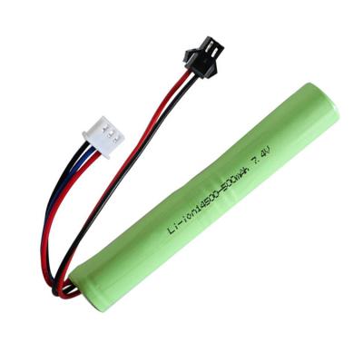 China Factory Hot Sales Lithium ion battery 14500 7.4v 500mah Li-ion Battery Pack for sale