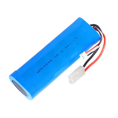 China Rechargeable 18650 li ion battery pack 7.4v 5600mah Li-ion Battery Pack for electrick for sale