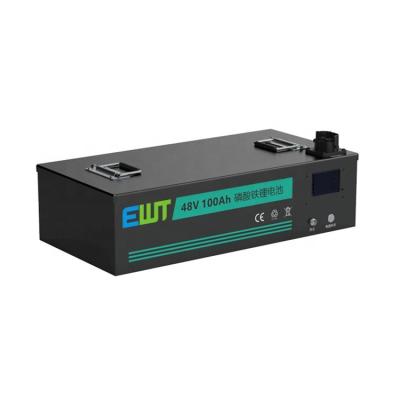 China Pacote de bateria LiFePO4 de 48 V 20Ah industrial personalizado LFP 26650 32650 à venda