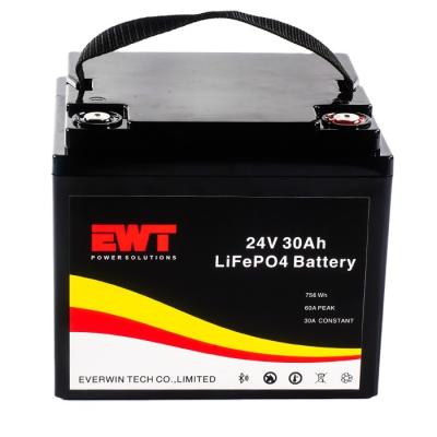Chine Batterie au lithium de 24 volts à haute énergie à ions de lithium au lithium à fer phosphate à vendre