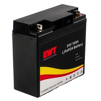 China Bateria de lítio Lifepo4 24V 10Ah para ferramentas elétricas à venda