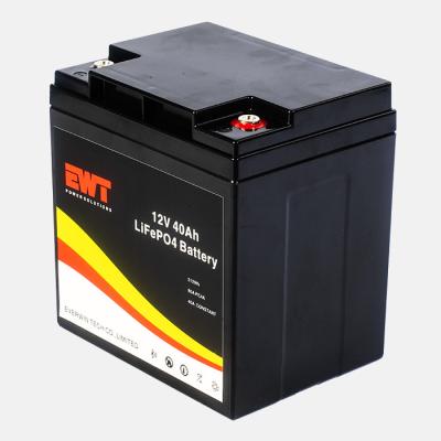 China 12.8V 40Ah Lithium Iron Phosphate Battery Pack Golf Carts Storage 12V LiFePO4 LFP IFR26650 Lithium battery for sale