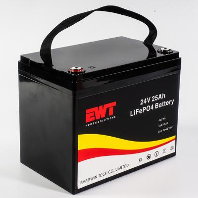 China 12.8V 25Ah LiFePO4 Batería de litio fosfato para bicicleta electrónica en venta