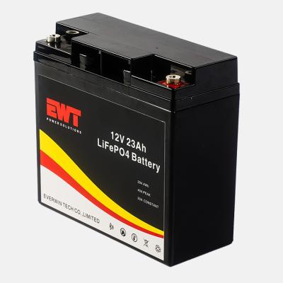 Chine 12.8V 23Ah batterie au lithium fer phosphate LiFePO4 batterie IFR26650 à vendre
