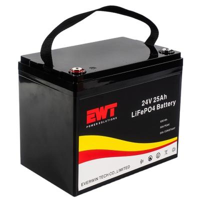 China Paquete de baterías de litio de 24 V 20AH 23AH 25AH para suministro de energía exterior en venta