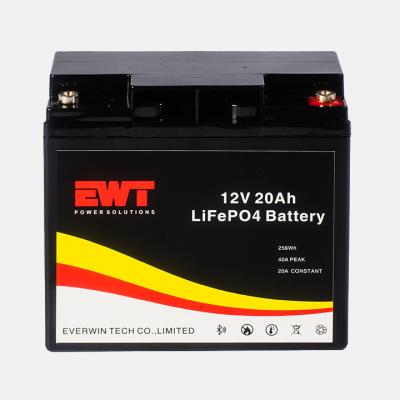 China OEM / ODM 12V Lithium Iron Phosphate Battery 12.8V 20Ah Lifepo4 Battery Pack for sale