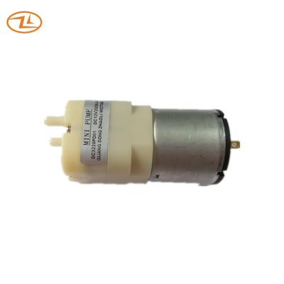 China Low Noise Diaphragm 12V Air Pump Motor 450mA No Leakage for sale