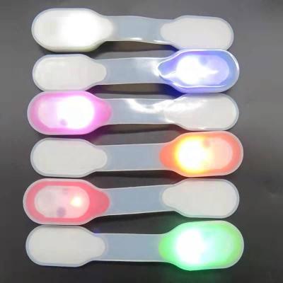 China Outdoor Flashing Running LED Silicone Magnet Light Travel Clip Pocket Warning Light for sale