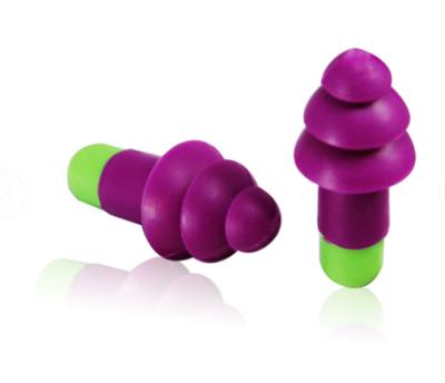 China Soft Silicone Earplugs Sleep Noise Prevention Reusable Noise Reducing for sale