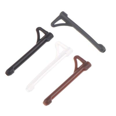 China Glasses Bracket Sleeve Type Silicone Ear Hook Anti Fall for sale