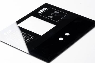 China Acrylic Glass Access Code Swipe Card Customized Panel for sale