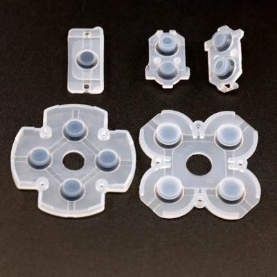 China Botones conductores del controlador Botones conductores de caucho de silicona personalizados en venta