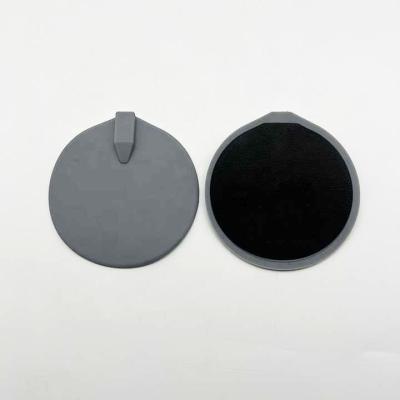 China Pad de electrodo conductor de goma de silicona circular a medida en venta