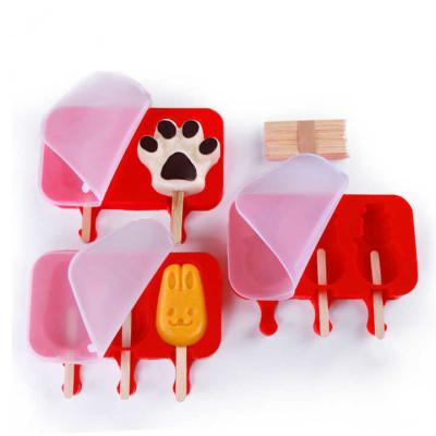 Chine Food Grade Silicone Custom Popsicle Making Mold Diy Popsicle Mold à vendre