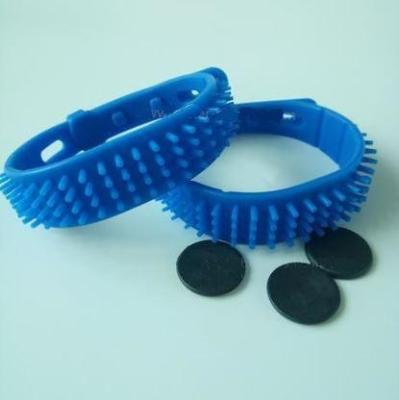 China Silicone HF 13.56MHz Disposable RFID Wristband for sale