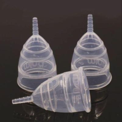China Reusable 20 To 30ml Menstrual Cup Medical Silicone Rubber Products for sale