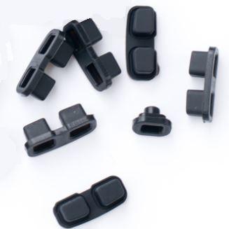 China 80 Shore A Conductive Silicone Rubber Buttons ISO9001 For Instrumentation for sale