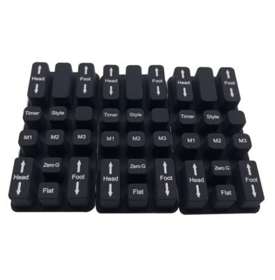China 60 Shore A Silicone Membrane Switch Keyboard For Train for sale