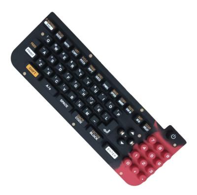 China Orilla plegable impermeable A del teclado 30 del silicón del ordenador portátil del SGS en venta