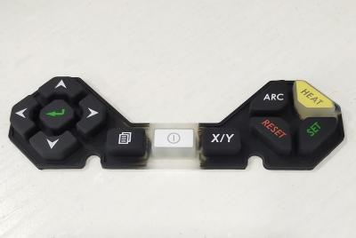 China Kundenspezifische Oszilloskop-Silikonkautschuk-Tastaturen zu verkaufen