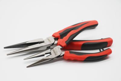 China 8 Inch 6 Inch Long Nose Plier 150mm Multi Straight Sharp Long Needle for sale