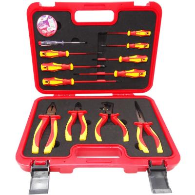 China 1000V Vde Screwdriver And Plier Set Insulated Hand Combination Pliers Cutting Tool for sale