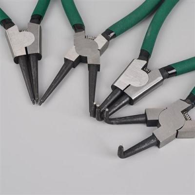 China Extra Long Nose Circlip Pliers Long Reach 4PCS Inside Precision 6 7 9 13 Inch Retaining for sale