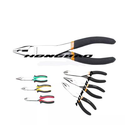 China 7 9 inch 8 inch Combination Linesman Pliers insulated Nipper Cutter Long Body for sale