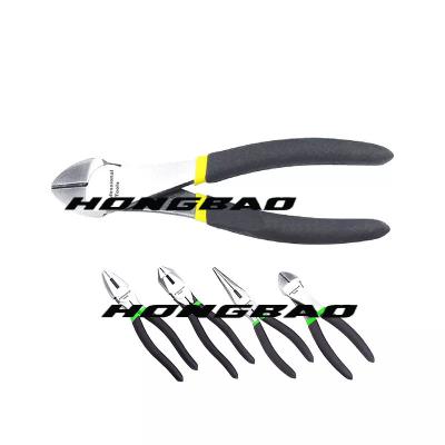 China 125mm 250mm 160mm 140mm Side Cutters Diagonal Wire Cutting Pliers Heavy Duty for sale