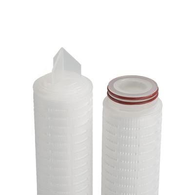 China Cartucho de filtro compatible ácido de membrana 5 pulgadas 10 pulgadas filtro del cartucho del micrón de 20 pulgadas en venta