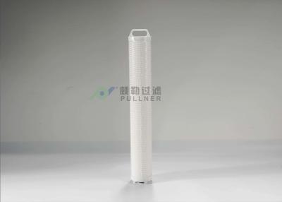 China RO plisado 5000L/H de los filtros del cartucho de filtros de agua del flujo de los cartuchos de filtro de la profundidad alto para la maquinaria del tratamiento de aguas en venta