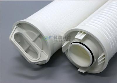 China OD 165mm High Filtration Area 40'' 0.5/1/5/10 Micron RO Water Filter Pleated For Industrial Filtration for sale