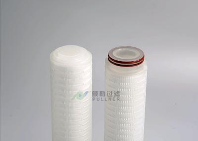 China 1 - Diameter 2,7“ Lengte 10 100 van de Micronpp Geplooide Filter/30“ Filterpatroon“/20“ Te koop