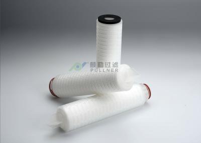 China 100% Integrity Test PTFE Membrane Filter Cartridge 0.22um Absolute Rating for sale