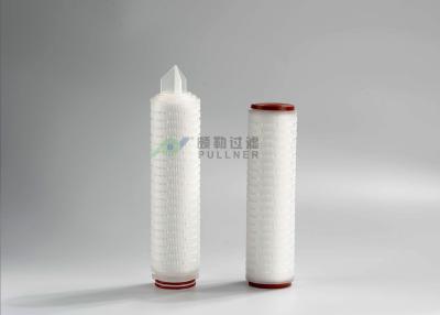 China Buiten 68.5mm Geplooide Filterpatroon 10“ 20“ 30“ 40“ Stroomtarief 1.2m ³ /H/10“ Te koop