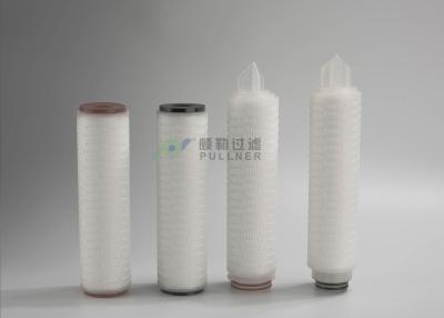 Китай Плиссированный патрон фильтра мембраны ПЭС, патрон водяного фильтра 0.22ум РО 10
