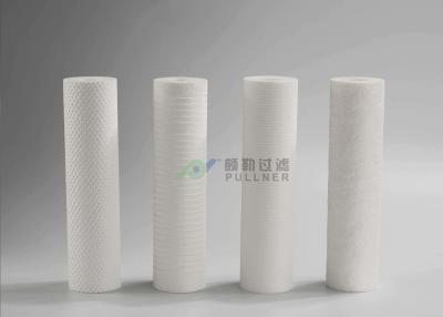 China Filtros em caixa fundidos derretimento girados PP solventes do petroquímico do filtro de água de 5 mícrons à venda