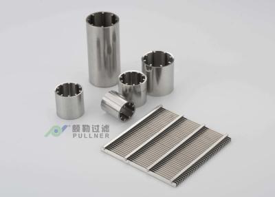 China Metal Wedge Wire Stainless Steel Mesh Water Filters , Stainless Steel Membrane Filter for sale