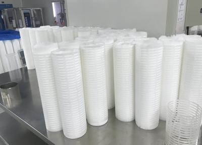 Chine La haute filtre plissé de cartouche filtrante de polypropylène d'écoulement par eau 5 microns à vendre