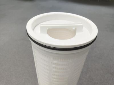 China High Efficiency 1micron PP Pleated High Large Flow Filter Cartridge For Food Water Treatment Chemical for sale