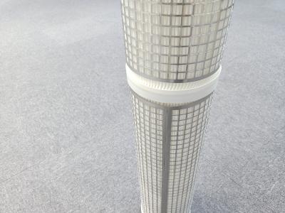 China Polyester 5 Micron OD 152mm 6.4m2 High Flow Filter Cartridge for sale