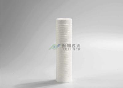 Chine La préfiltration 10-40 de RO » 1,0 microns toute la construction pp de polypropylène fondent la cartouche filtrante enflée à vendre