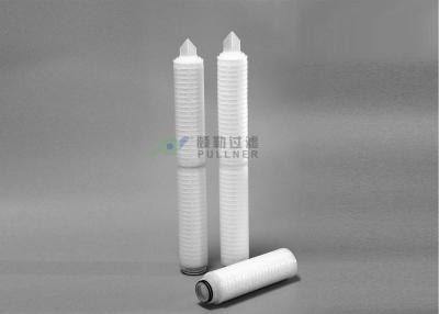 China OD 69mm PP 5 micron pleated water filter cartridge for sale