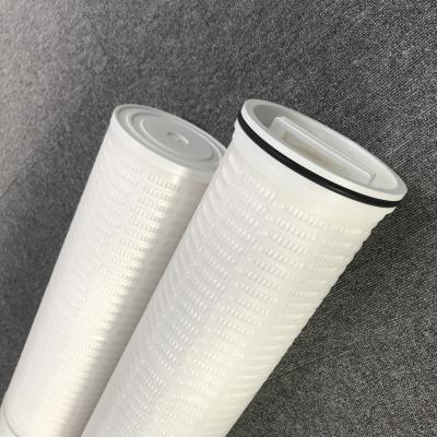 China Pullner 152mm High Flow Filter Cartridge PP Pleated Sea Water Desalination for sale