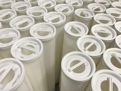 China Os PP plissaram o filtro em caixa alto do fluxo 60 polegadas filtragem industrial da água de 40 polegadas à venda