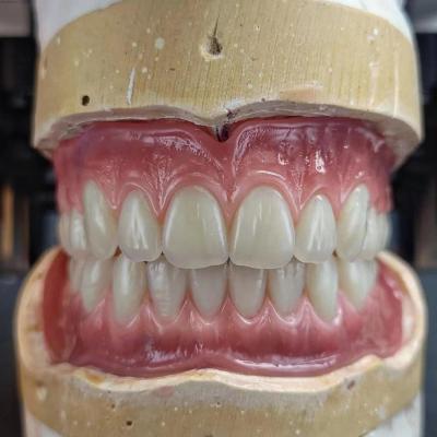 China Dental Dentadura completa extraíble Ivoclar Dentadura completa Dientes acrílicos en venta
