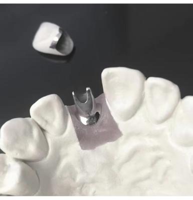 China Implantes dentales personalizados Corona Ni Be Free Base de titanio Abutment en venta