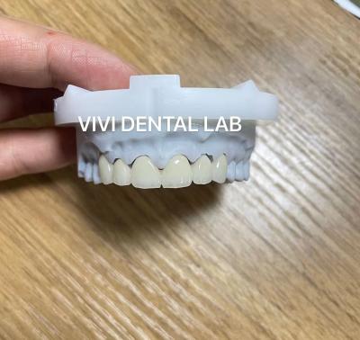 China Layered Dental Zirconia Crown And Bridge Translucency 3D PRO for sale