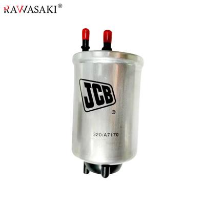 China Engine Spare Parts Diesel Fuel Water Separator Filter 320A7170 Diesel Engine Fuel Filter For Jcb for sale